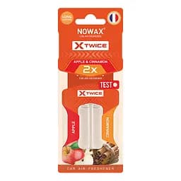 Ароматизатор с двойной капсулой Nowax X Twice - Apple & Cinnamon(NX00148)