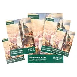 Склейка для акварелі А3 29,7×42 см 200г/м2 20л ROSA Studio - мініатюра 3