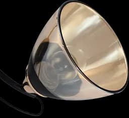 Люстра декоративна V XA1248B/2 Gold+Black на 2 плафонів - мініатюра 4