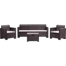 Набор садовой мебели Bica Nebraska 3 коричневый