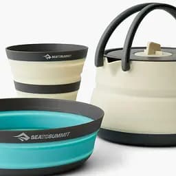 Набір посуду Sea To Summit Frontier UL Collapsible Kettle Cook Set w/Sack 1P (1033-STS ACK025031-122103) - мініатюра 3