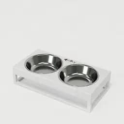 Hollky Base XS — миски на підставці для маленьких собак та котів (2 × 0,25 л) - мініатюра 2