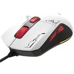 Мишка XTRIKE ME GM-316 ігрова 7200dpi 6 кнопок 13 режимів RGB 2 панелі біла