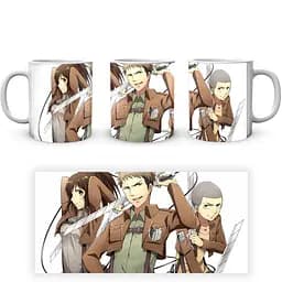 Кухоль GeekLand Attack on Titan Атака Титанів Саша Жан Конні AOT 002.24 330 мл білий - мініатюра 4