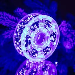 Гірлянда Роса нитка 1000 LED довжина 100 м з пультом від мережі зелена, синій GarlandoPro 1000L100MGBL - мініатюра 11