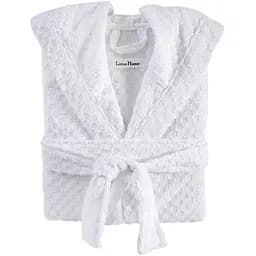 Халат Lotus Home Larna белый L/XL (svt-2000022345965)