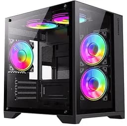 Корпус GameMax Infinity Mini Black (Infinity Mini Black) Без БП