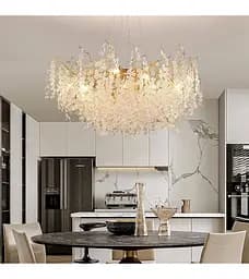 Люстра Romin 9004-1000 gold clear (золото)