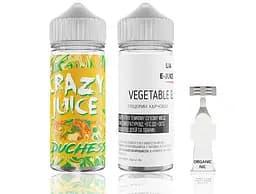 Набор компонентов для самозамеса органической заправки Crazy Juice Duchess 120 мл 0-3 мг Дюшес (11976)