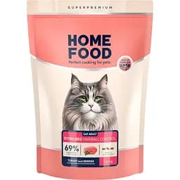 Сухой корм для выведения шерсти Home Food Adult Hairball Control 1.6 кг