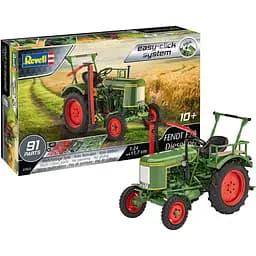 Збірна модель Revell Трактор Fendt F20 Dieselroß рівень 2 масштаб 1:24, 91 деталь (RVL-07822) - мініатюра 2