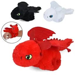 М'яка іграшка-браслет на руку BRA001-02-03 "Дракон" 23см (6903317760985) МІКС