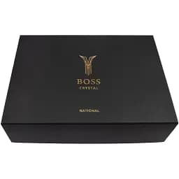 Подарунковий набір склянок Boss Crystal "Козаки" з золотими і срібними накладками - мініатюра 2