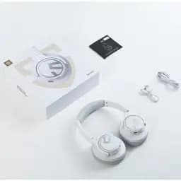 Навушники з мікрофоном SoundPEATS Space White - мініатюра 3