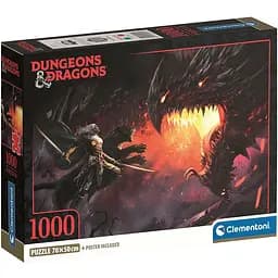 Пазл Dungeons&Dragons (Підземелля і дракони) - 1000 шт. Clementoni 39960