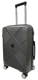 Валіза мала Madisson Snowball 53103 S ручна поклажа 55x39x21 см 37 л 2.7 кг Сірий