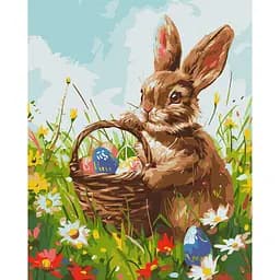 Картина по номерам "Пасхальный посланник" Brushme BS53931, 40x50 см