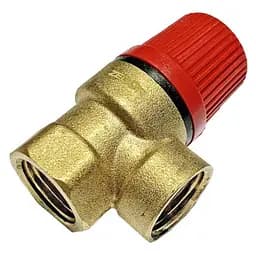 Клапан запобіжний Zegor QS-3072 для систем опалення 1/2" ВВ 2,5 бар 30412 - мініатюра 2
