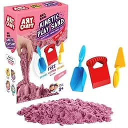 Кінетичний пісок Dede Art Craft 1000 г рожевий (3693)