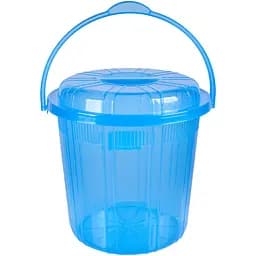 Відро Stars Plast блакитний 16 л (94338/блак)