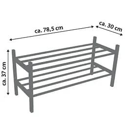 Полиця для взуття Casa Si Shoe Rack Bamboo (CS92307W04) - мініатюра 4