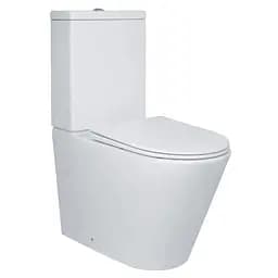 Унитаз-компакт Mixxus Bevel-0403-T3 640x360x835 мм, система смыва Tornado 3.0 MI6712, Белый