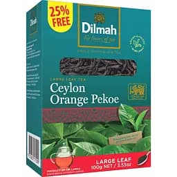 Чай чорний Dilmah Ceylon Orange Pekoe Крупнолистовий 100 г
