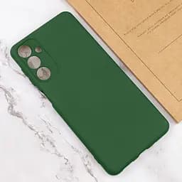 Чохол TPU Getman Liquid Silk Full Camera для Samsung Galaxy A26 5G Зелений / Dark green - мініатюра 4