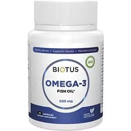 Риб'ячий жир Biotus Omega-3 Fish Oil 60 капсул