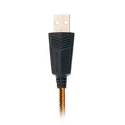 Навушники REAL-EL GDX-7700 SURROUND 7.1 black-orange - мініатюра 8