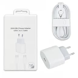 Зарядний пристрій Apple PD35W 2 в 1 Type-C/Type-C