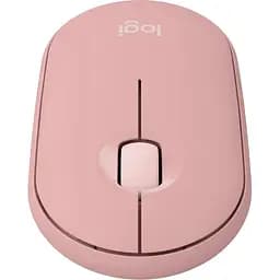 Бездротова миша Logitech Pebble Mouse 2 M350s Rose Bluetooth (910-007014) - мініатюра 3