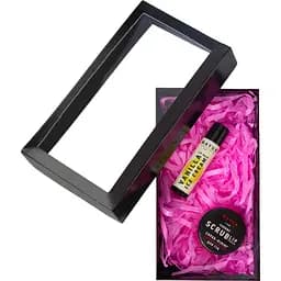 Подарочный набор Mayur Ваниль и вишня: Скраб для губ сахарный Вишневый конфитюр 15 г + Натуральный бальзам для губ Ваниль 5 г