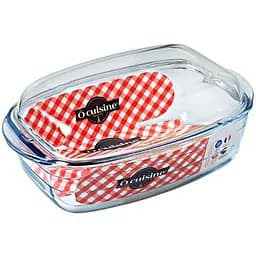 Кастрюля прямоугольная для запекания O Cuisine Pyrex 3 л + 1.5 л крышка (466AC00/1643)