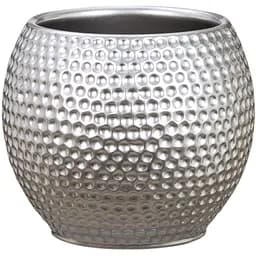 Кашпо для квітів Scheurich Mercury 18" срібне