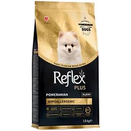 Сухий корм для цуценят породи померанський шпіц Reflex Plus Pomeranian Puppy повноцінний та збалансований 1.5 кг