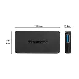 Концентратор Transcend Type-C HUB 4 ports (TS-HUB2C) - мініатюра 3