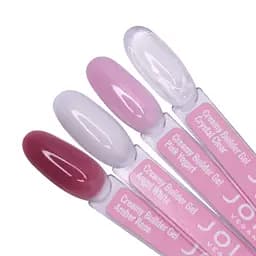 Моделюючий гель Joia vegan Creamy Builder Gel Crystal Clear 50 мл - мініатюра 3