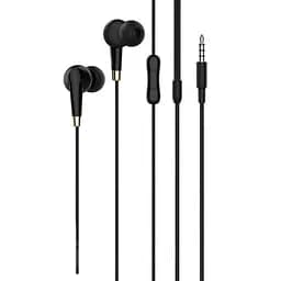 Навушники Hoco M58 Amazing universal earphones with mic чорні - мініатюра 3