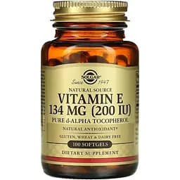 Витамин E Solgar 200 IU 100 капсул