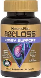 Натуральная добавка Natures Plus AgeLoss Kidney Support, 90 капсул