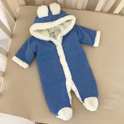 Чоловічок "Happy baby" з вишивкою футер, махра зріст 68 см (3 – 6 місяців) Betis Синій