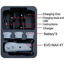 Наплічник рюкзак-кейс Primolux для квадрокоптера Autel EVO Max 4T Army Green - мініатюра 10