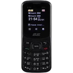 Мобільний телефон 2E E180 2023 177" 2SIM 1000mAh Чорний