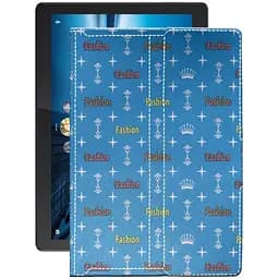 Чохол StatusCASE з екошкіри для планшету Lenovo Tab P10 TB-X705L Фешн блакитний