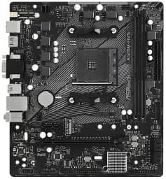 Мат.плата AM4 (A520) ASRock A520M-HVS, A520, 2xDDR4, Int.Video(CPU), 4xSATA3, 1xM.2, 1xPCI-E 16x 3.0, 1xPCI-E 1x 3.0, ALC887, RTL8111H, 6xUSB3.2/6xUSB2.0, VGA/HDMI, MicroATX - мініатюра 2
