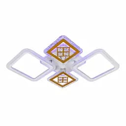 Люстра світлодіодна Valeso V K39930-2+2+1 WT+gold з пультом - мініатюра 7