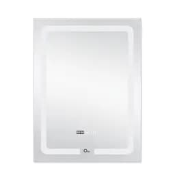 Дзеркало Qtap Mideya з антизапотіванням (DC-F937) 600x800 QT2078F937W, Білий - мініатюра 4