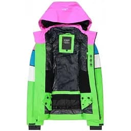 Куртка CMP Woman Jacket Zip Hood Multi Color XS (1097-32W0236-E510 36) - мініатюра 3