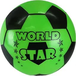 Мячик детский футбольный маленький Bambi 16 см зеленый (RB1307(Green))